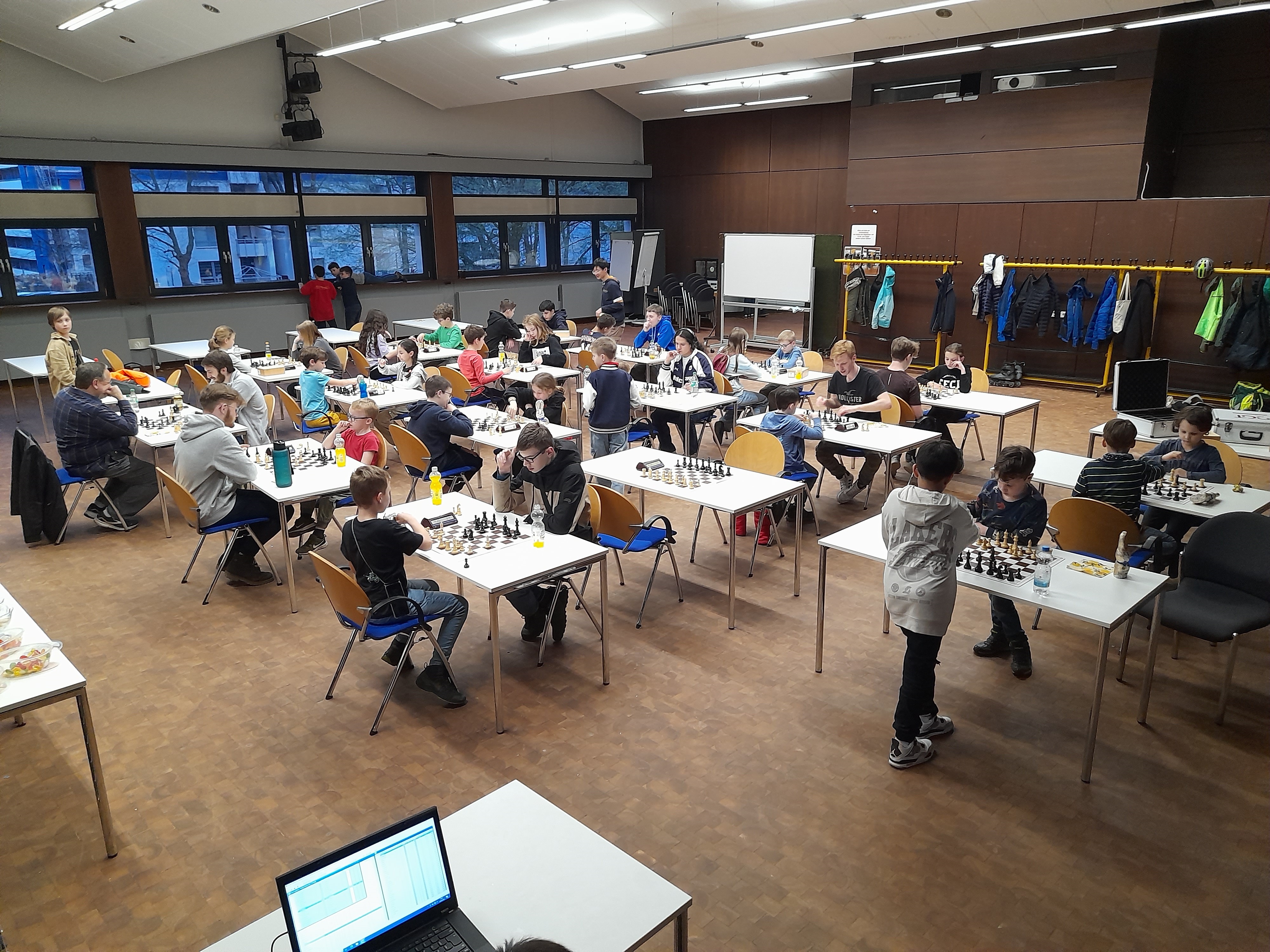 Viele Kinder und Jugendliche haben beim Osterturnier 2024 mitgespielt.