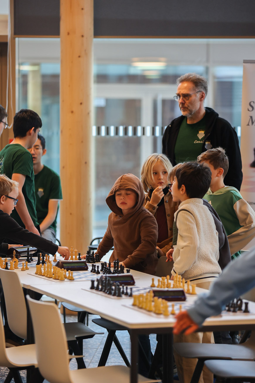 Ein Bild von Spielern bei den Grundschulmeisterschaften