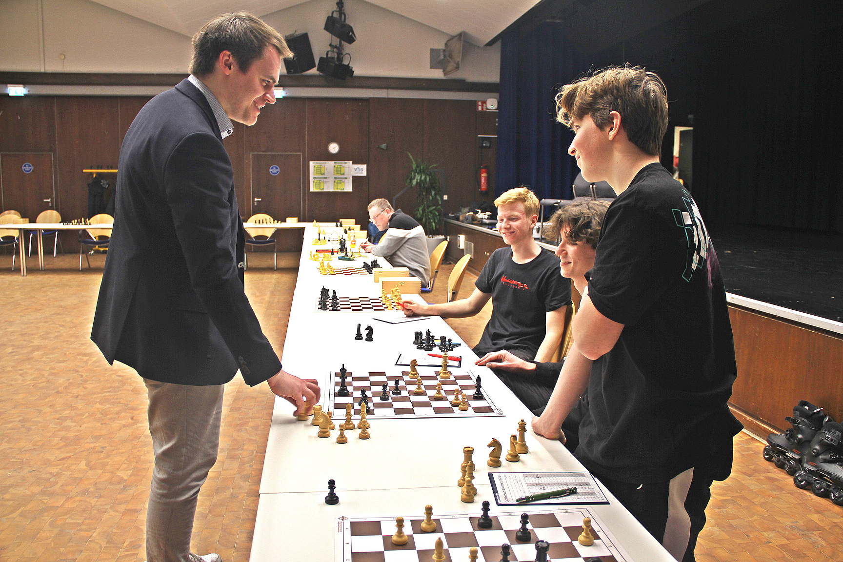 Bild von Europameister Matthias Blübaum und Cedrik Törpel