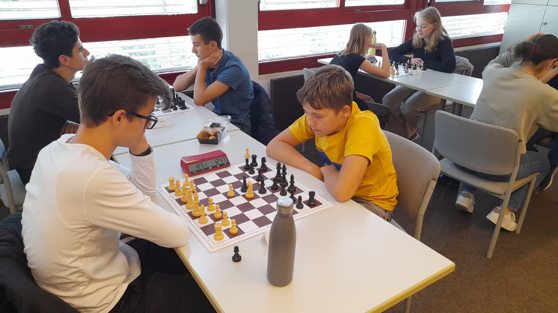 Ein Foto der Jugend-Bezirkseinzelmeisterschaften in Kaarst